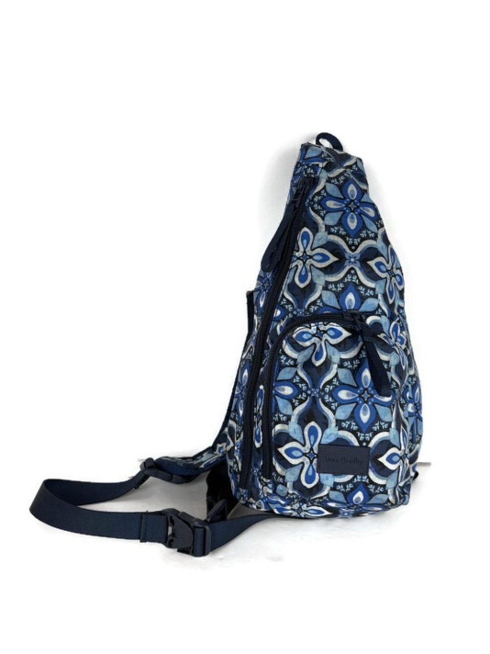 Vera Bradley Ripstop Mini Sling Backpack Sling Bag in Raindrop Medallion